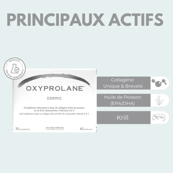 Oxyprolane® Dermic - 60 gélules – Image 4