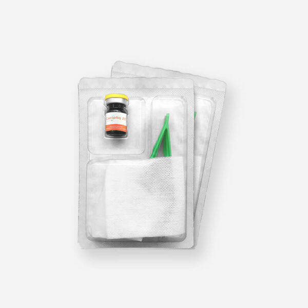 CACIPLIQ20® RGTA® - Kit de cicatrisation cutanée pour plaie chronique - (2 X ampoules 5ml) – Image 3